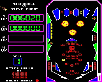 Microball (198x)(Steve Evans) screen shot title